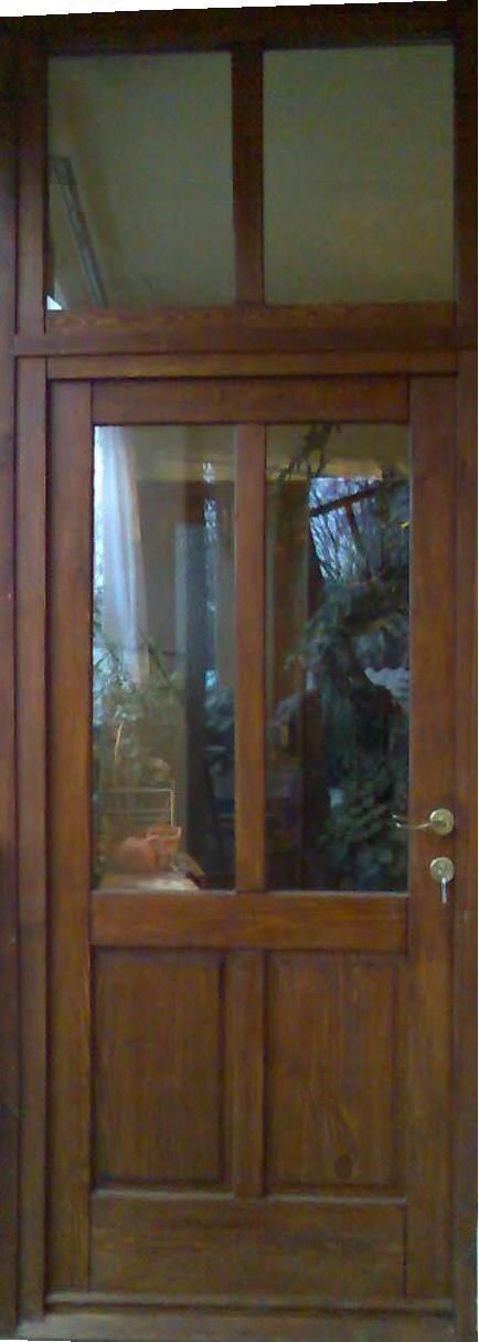 Bejárati ajtó (Bíborka) felülvilágítóval